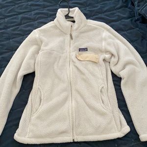 Patagonia White Zip Jacket
